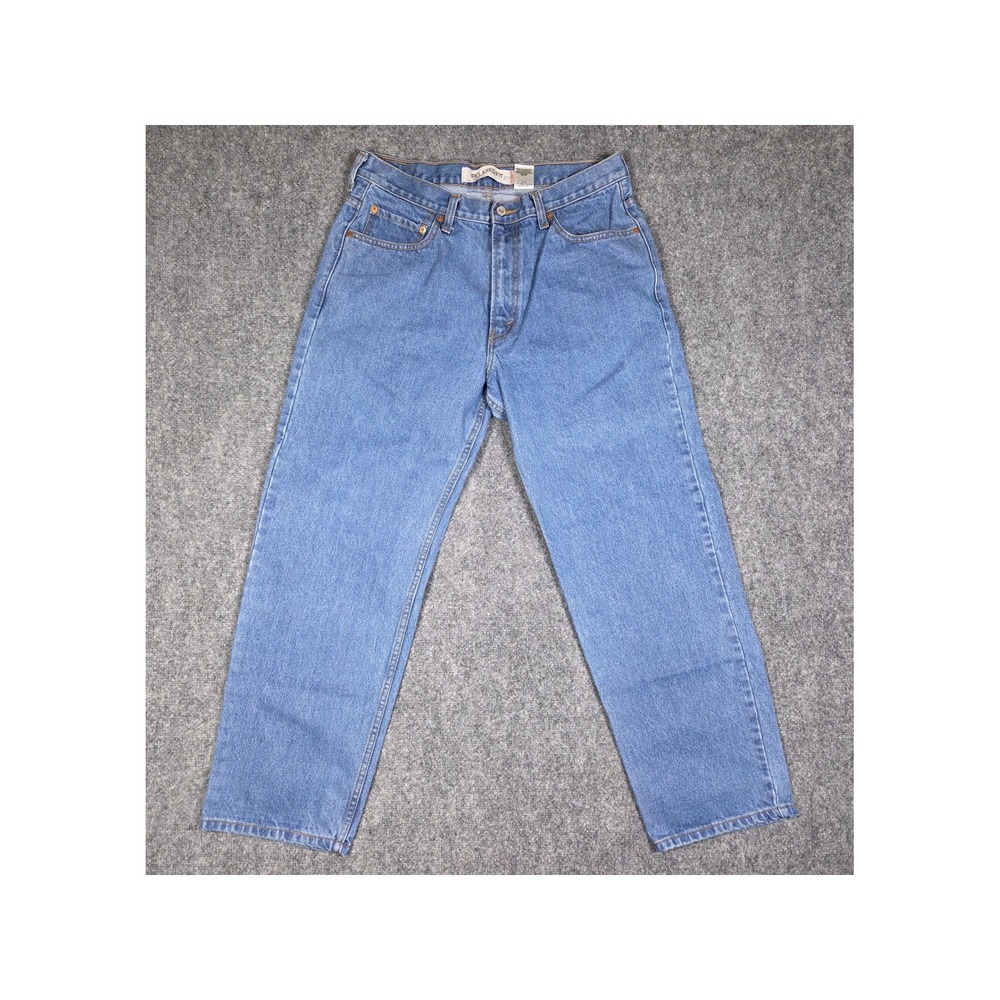 Levi's 550 Relaxed Fit Jeans Mens 36x30 Blue Denim Tapered Leg 00550-4891